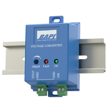 VC350A-EZ Voltage Converter on DIN Rail